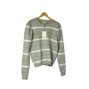 &Merci‎ Striped Crewneck Pullover Knit Sweater Size Large